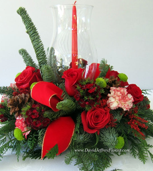 Christmas Flower Basket