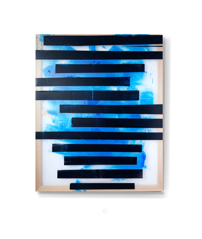 Tariku Shiferaw, I'd Free All My Sons (Nas), 2016, acrylic on stretched plastic, 64 x 54 inches