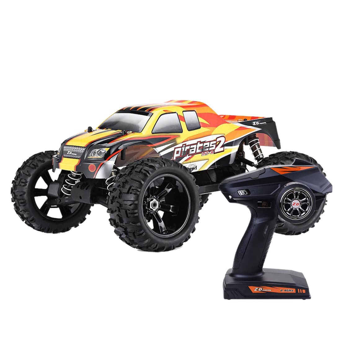 ZD Racing 9116 1/8 2.4G Brushless Motor RC Car Monster Off-road Truck - RTR Version - Stirlingkit