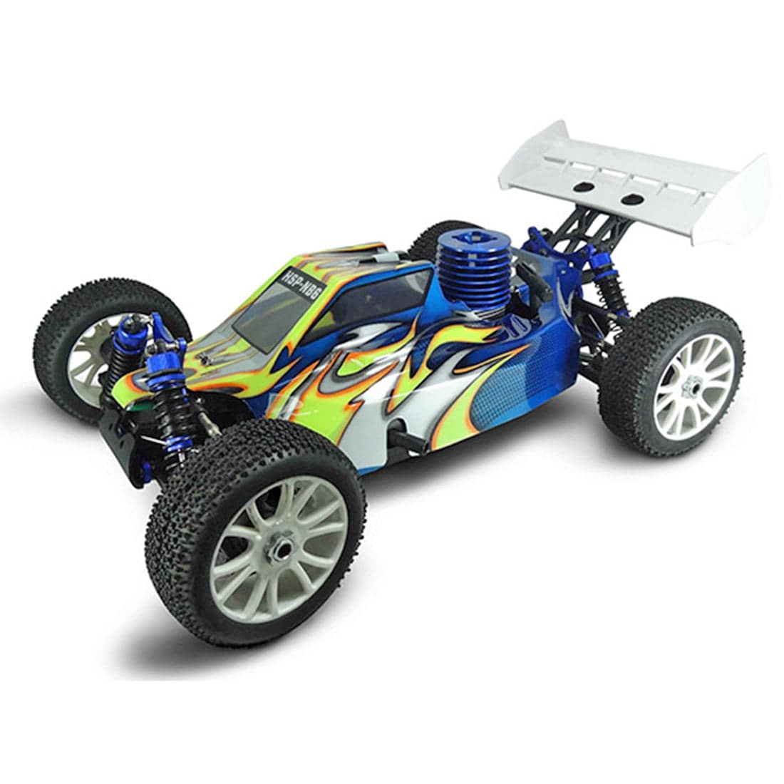 Airco agentschap Veronderstelling HSP 94970 1/8 2.4Ghz 4WD Gas Powered RC Car Off-road Vehicle Model RTR with  26CXP Nitro Engine 70-80 km/H - Stirlingkit
