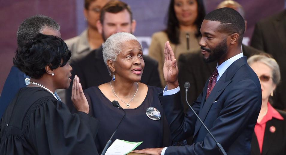 Randall Woodfin Sworn In As Birmingham Mayor After Historic Win