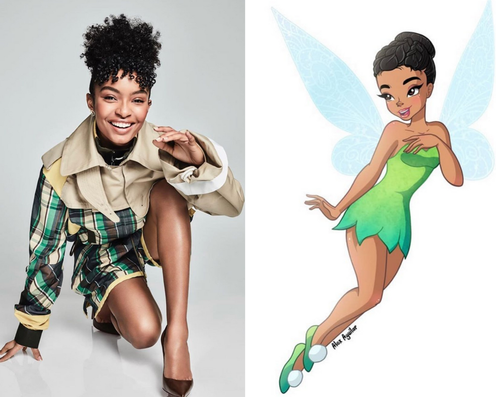 Actress Yara Shahidi Makes History As First Black Tinkerbell In ...