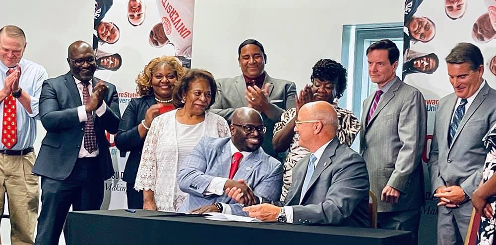 Delaware State Makes History As The First HBCU To Own Another Universi –  BOTWC