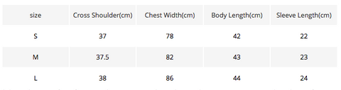 third eye cat t-shirt size chart by arcane trail
