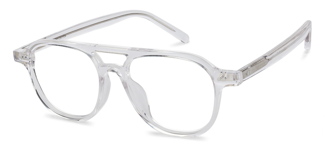 John Jacobs Transparent Eyeglasses 142901 - Lenskart