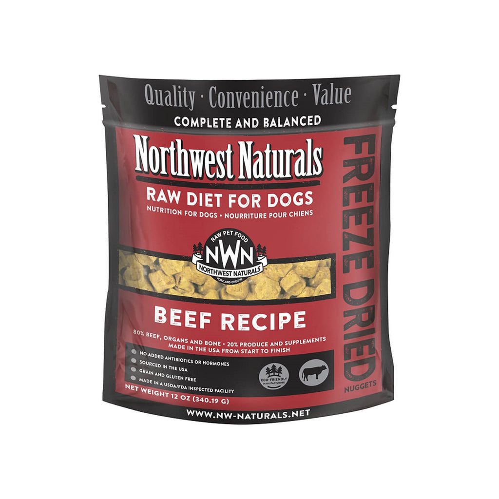 Northwest Naturals Freeze Dried Raw Diet Dog Food Only Natural Pet