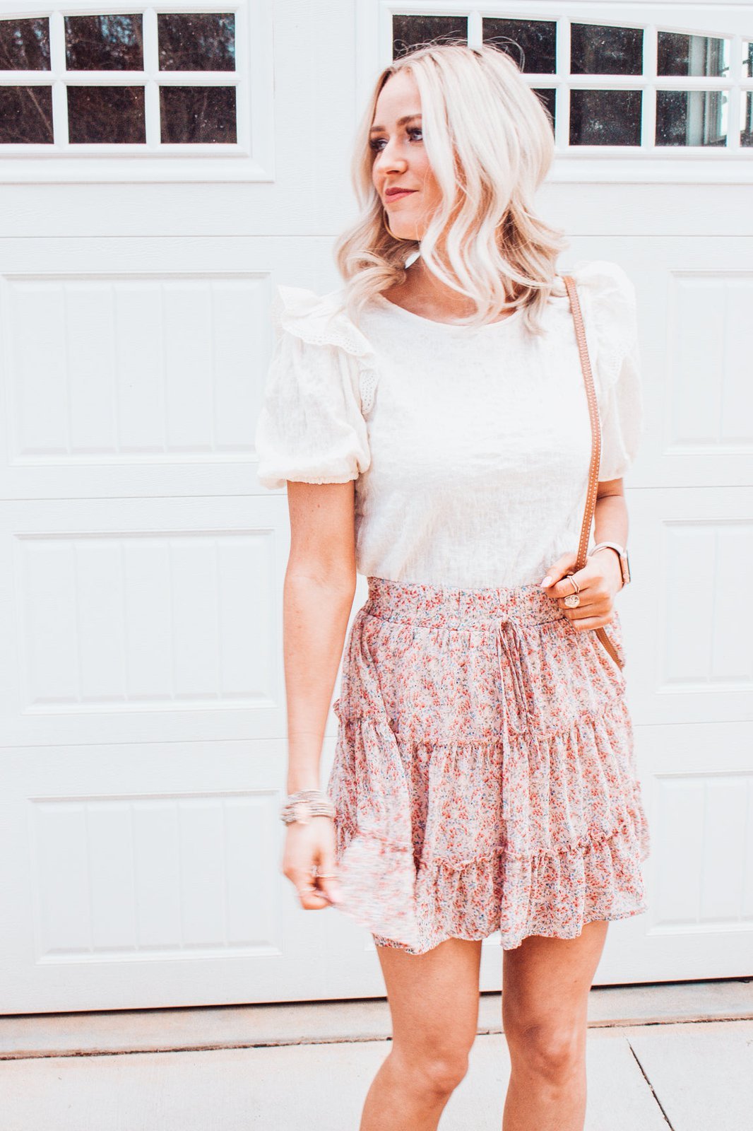 Lorelei Ivory Puff Sleeve Top