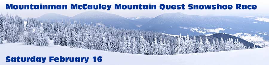 Mountainman McCauley Mountain Quest Snowshoe Race