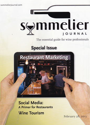 Roberts Wineware Feature in Sommelier Journal