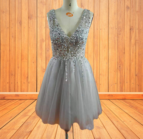 https://www.promfast.com/products/luxurious-sequins-beaded-v-neck-tulle-short-gray-homecoming-dresses-pfh0003