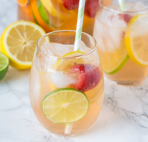 recipe from: https://www.ambslovesfood.com/summer-white-sangria/