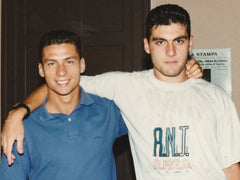 Christian Vieri e Sandro Cois