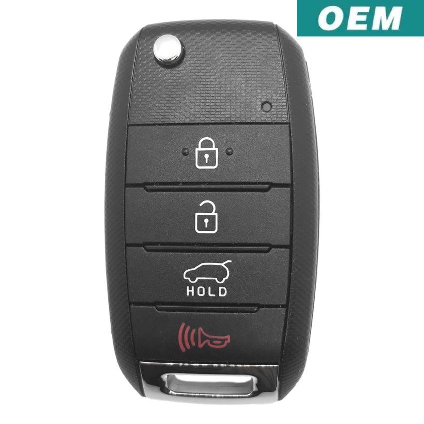 FCC ID: OSLOKA-910T OEM Kia Sorento Flip Key Keyless Entry Remote Fob 