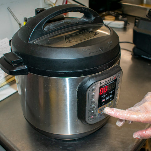 close lid on instant pot and set on high pressure for 60 minutes