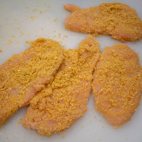 paleo pork dusted chicken breasts