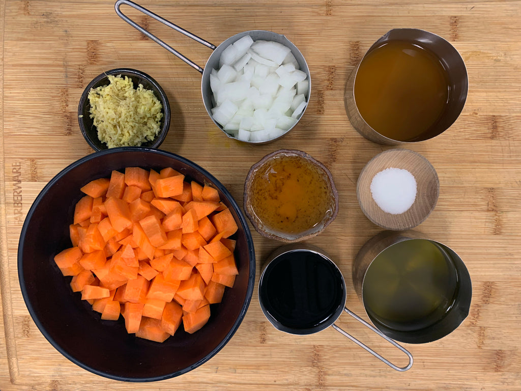 Paleo AIP Ginger Carrot Dressing Dip