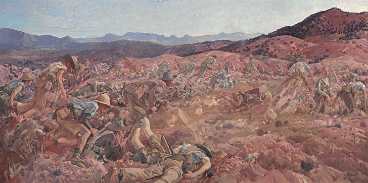 Battle of the Nek by George Lambert