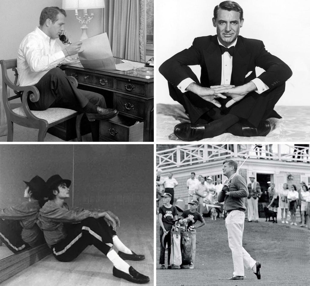 Icons and their penny loafers