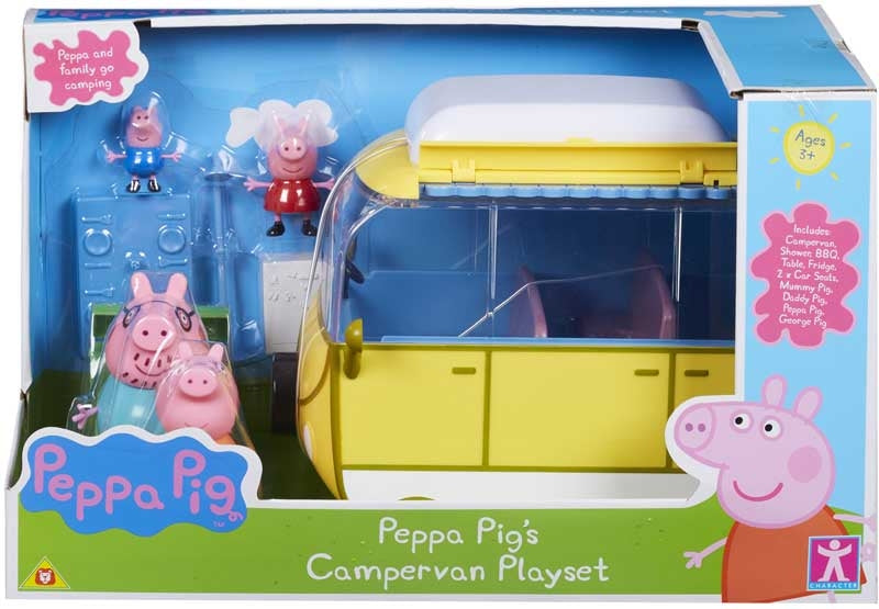 peppa pig deluxe campervan set