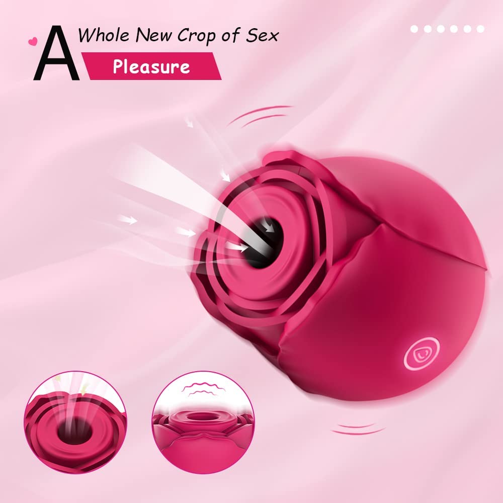 Rose Toy Rose Vibrator Clitoral Vibrator Sohimi Sucking Vibe 