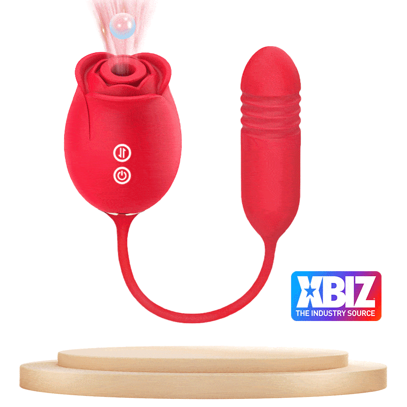 Pyrrla 3 In 1 Rose Sex Toy With Butt Plug For Woman Sohimi 