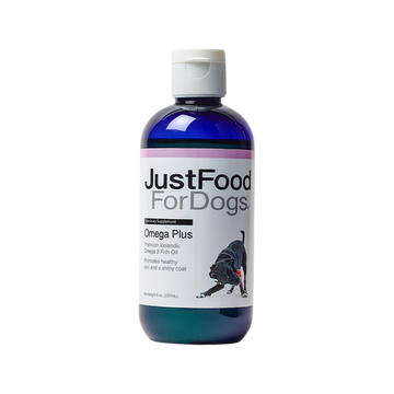 Just Food For Dogs Veterinary Supplement Omega Plus Salmon Oil
