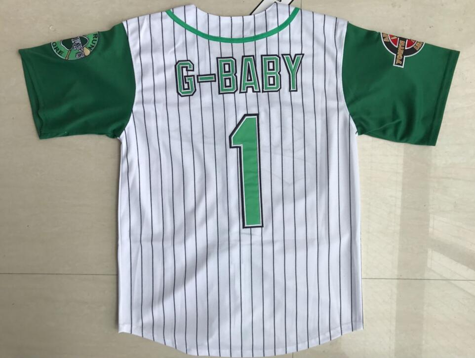 Jarius 'G-Baby' Evans 1 Kekambas Baseball Jerseys Includes Patch Stitched New 