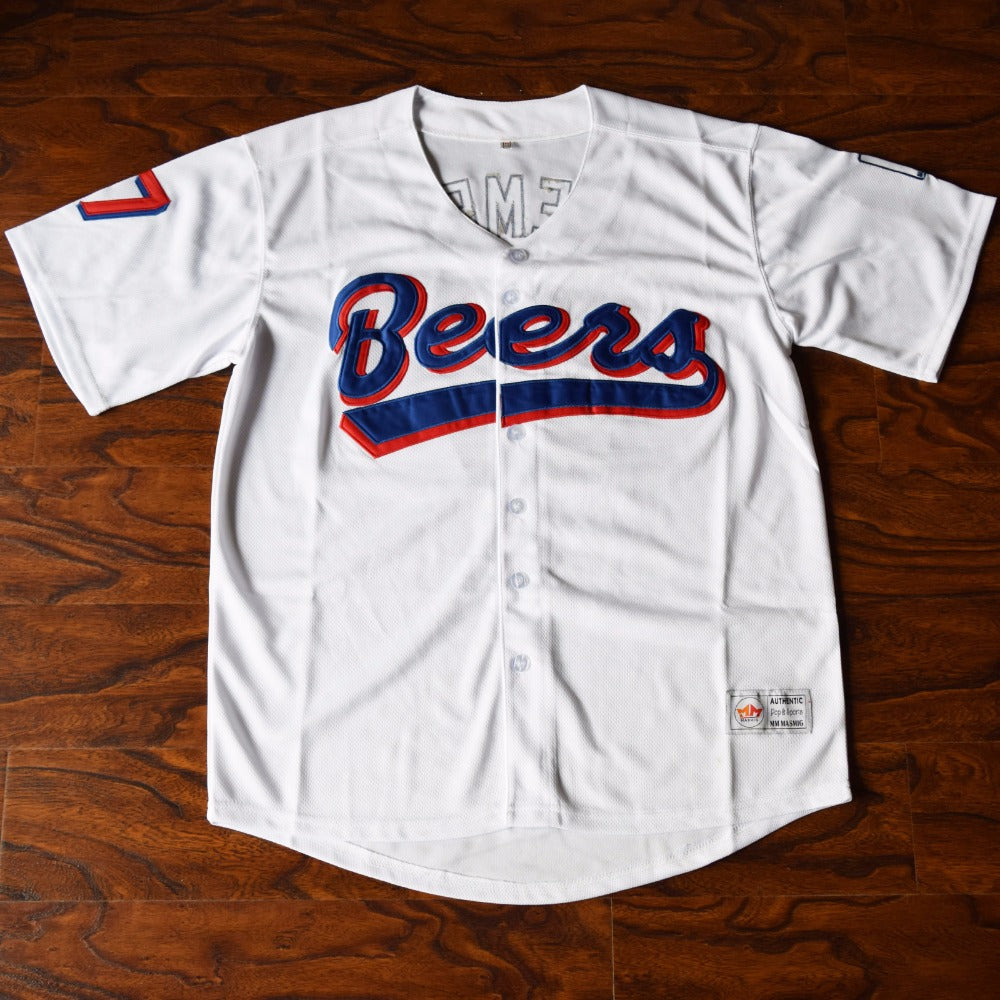 beers baseball jersey