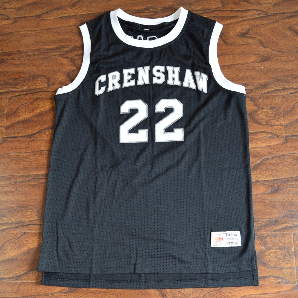 Quincy McCall Love and Basketball Crenshaw High School Basketball Jersey - Black