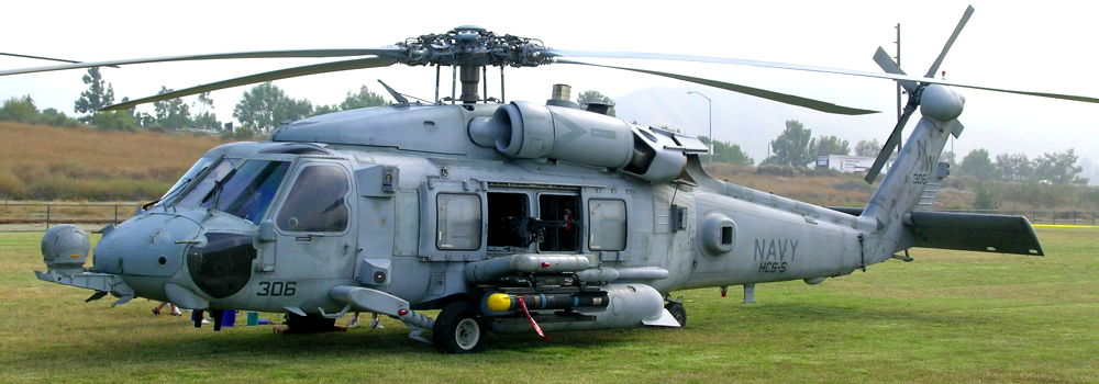 HH-60H - USN HCS-5 "Firehawks" - Side #306 BuNo 163800