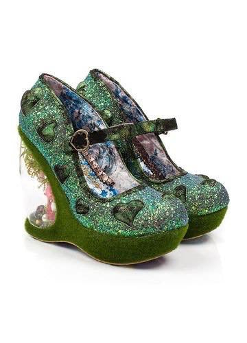 Irregular Choice Forbury Gardens Green 