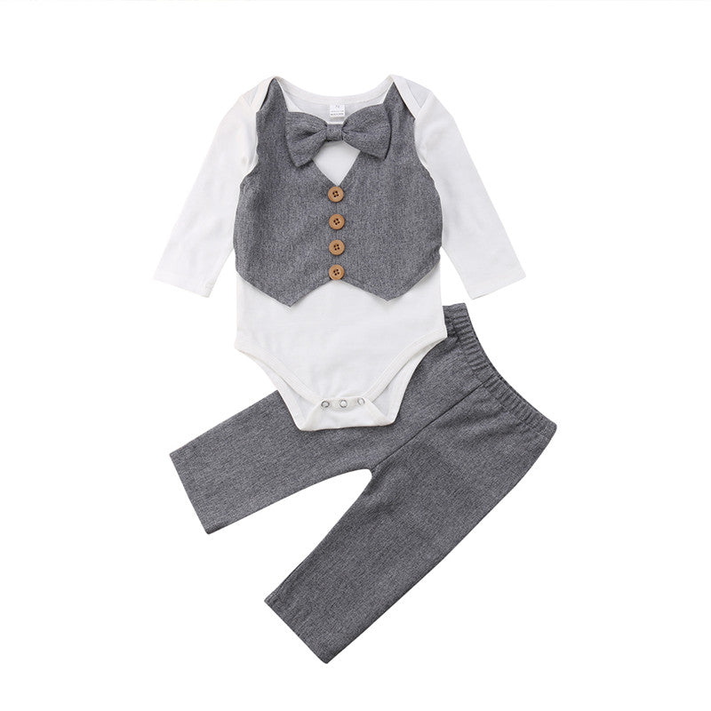 bow tie onesie set