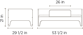 Perch Toddler Bed Dimensions