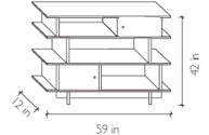 Mini Library Dimensions