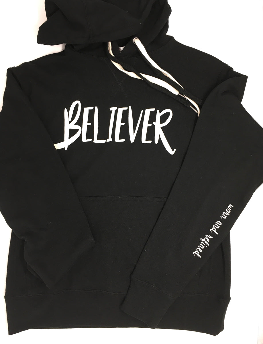 Believer Hoodie Worn And Refined