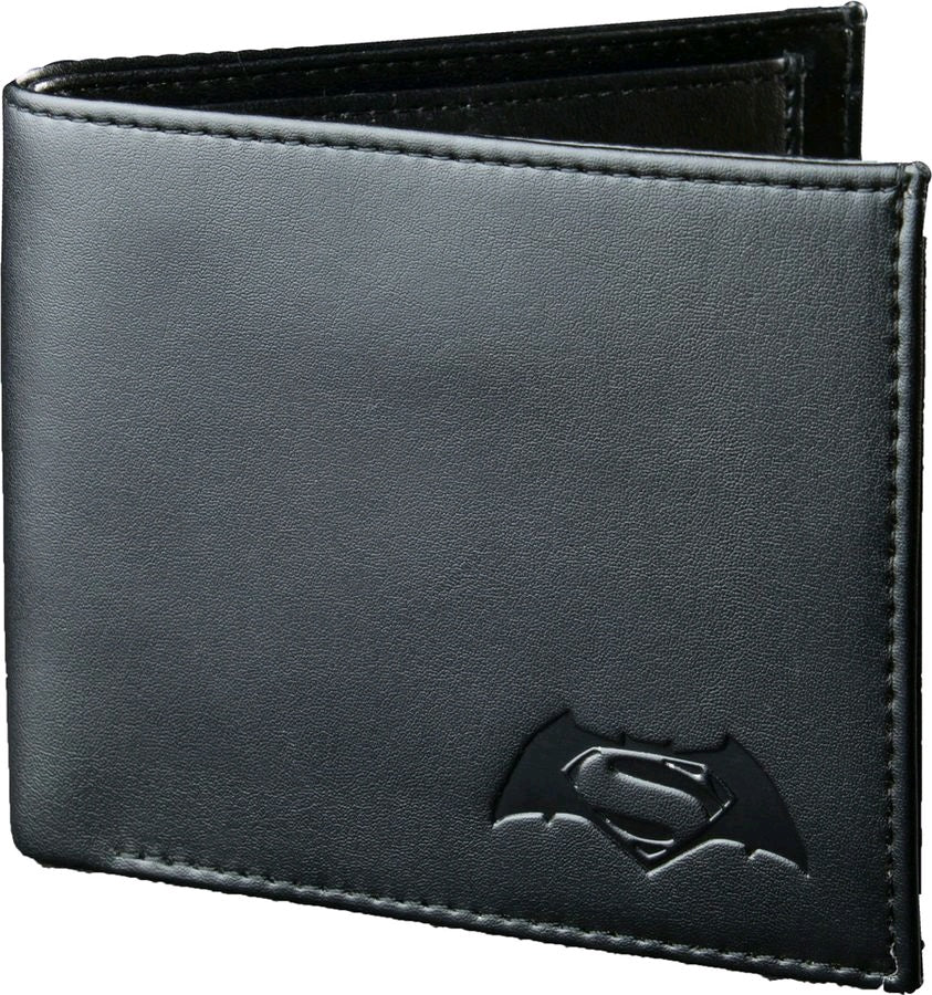 Dawn Of Justice Wallet Free Shipping! Embossed Movie Logo Batman V Superman