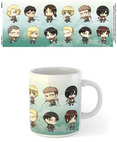 chibi attack on titan characters