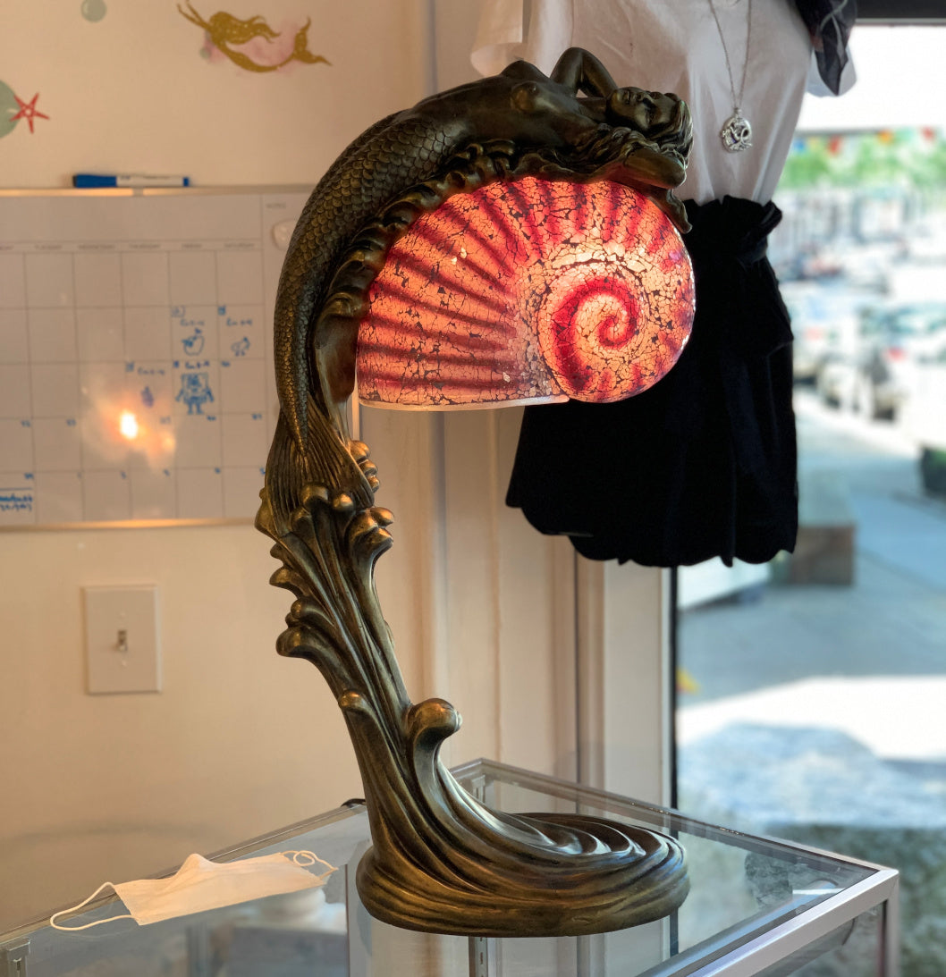 mermaid table lamp