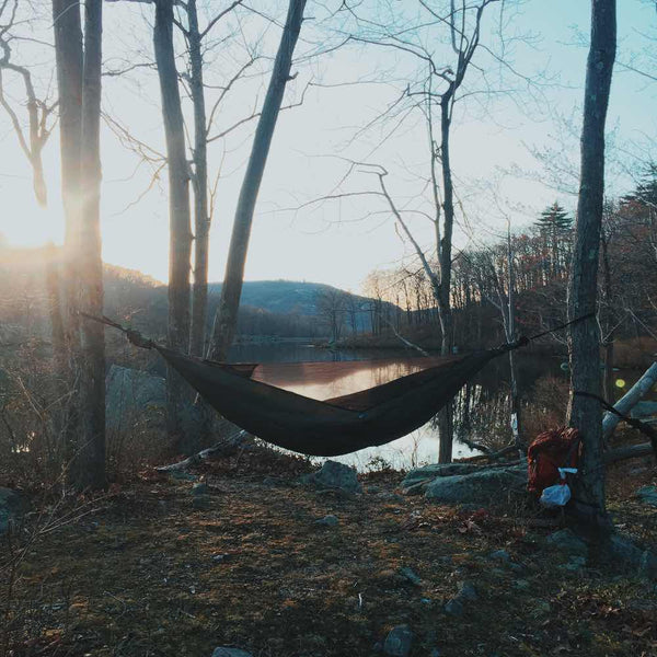 Hammock Camping in Fall