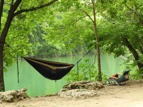 Hammock Camping next to a River