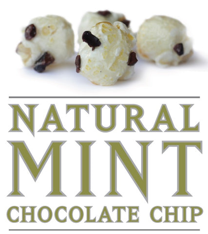 Natural Mint Chocolate Chip Popcorn