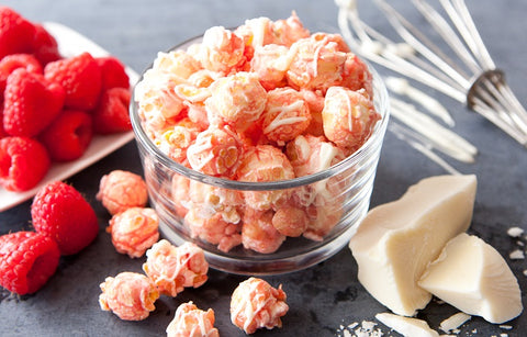 Raspberry & Cream | KuKuRuZa Gourmet Popcorn