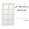 Shabby Chic Rectangle Mirror in French Vanilla customer review