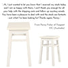 Ghify Shabby Chic Kitchen/Bar Stools Customer Review