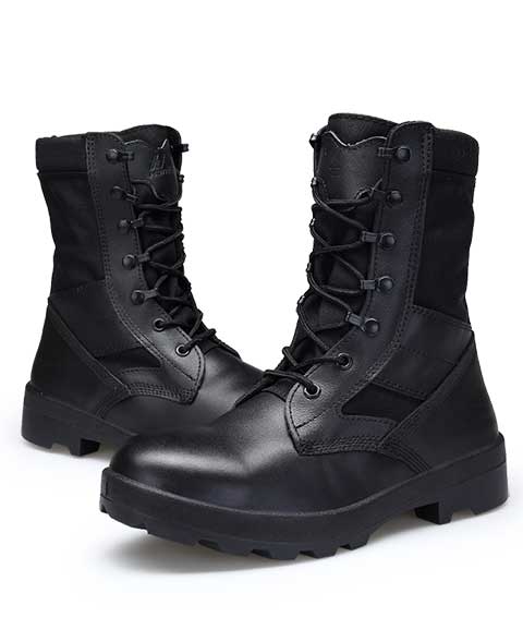 high top combat boots