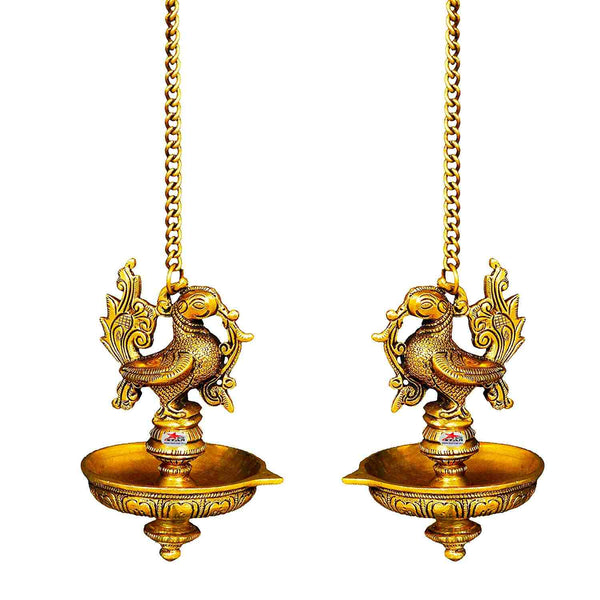 brass hanging lamps