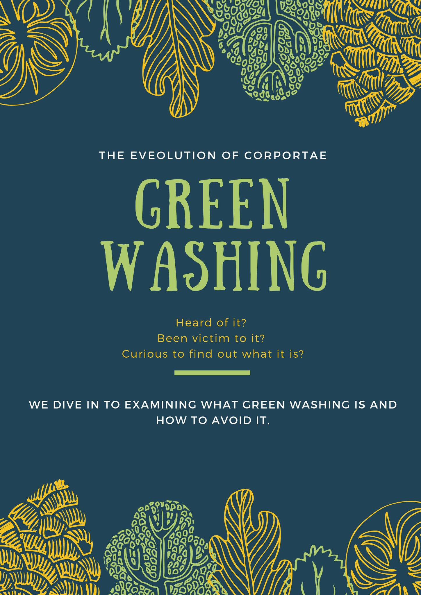 Green washing