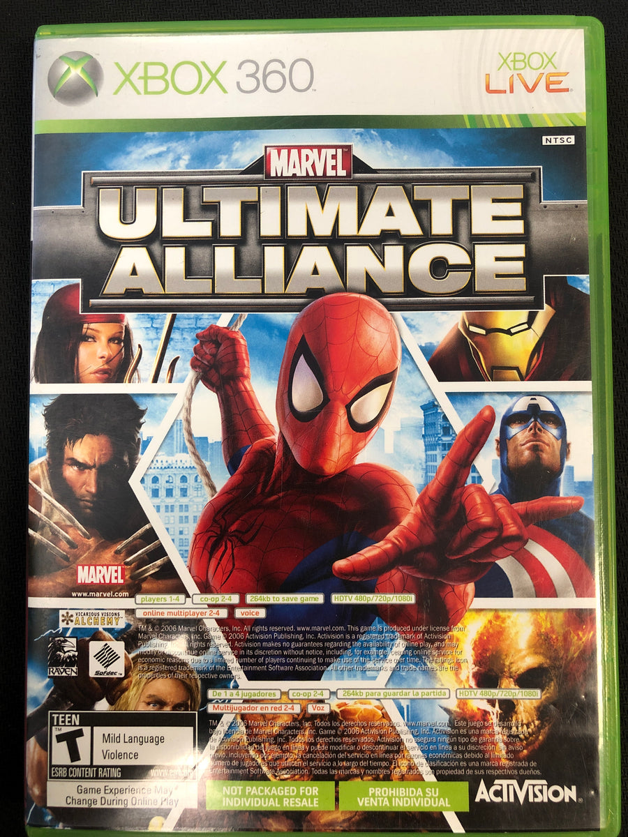 marvel ultimate alliance gamecube