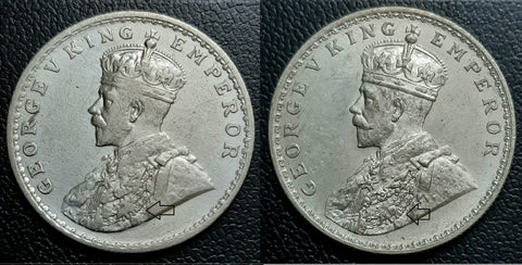 George V, Silver, Rupee, Pig, British, India