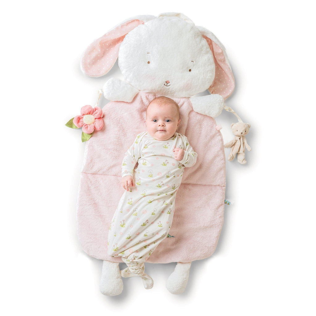 bunny baby mat